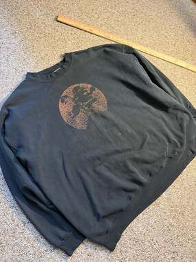 Selected Homme x Daniel van der Noon Moon Graphic Crewneck Sweatshirt